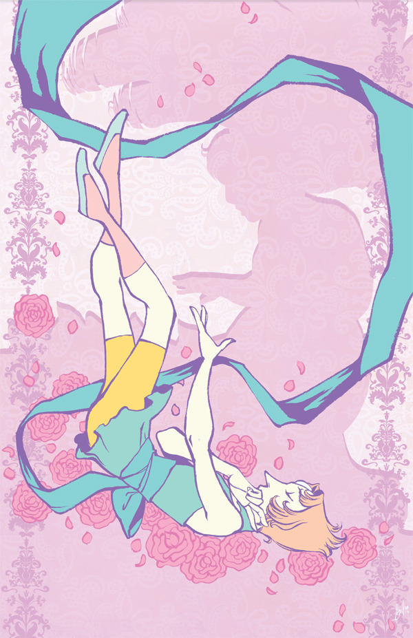 illusbal:  Third print for ALA! I’ll be there with @apocketolips !  Pearl grew