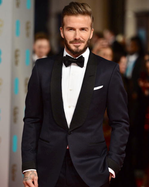 Bearded at the BAFTAs Tux. Facial hair. Perfection.