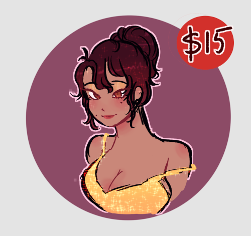 ⚠EMERGENCY COMMISSIONS⚠- $15 HEADSHOTS!!⚠ I’m still getting used to my new tablet but i’