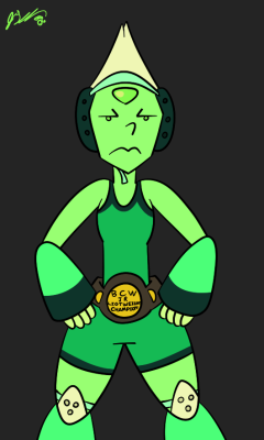 Introducing your new Beach City Wrestling Jr. Lightweight Champion, THE CLOD CLOBBERER!