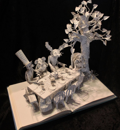 section1rules:  culturenlifestyle:  Whimsical 3D Book Sculptures by Jodi Harvey-Brown Pennsylvania-based artist, Jodi Harvey-Brown (previously featured here) has achieved the ultimate union between literature and sculpture. Conceptually and structurally