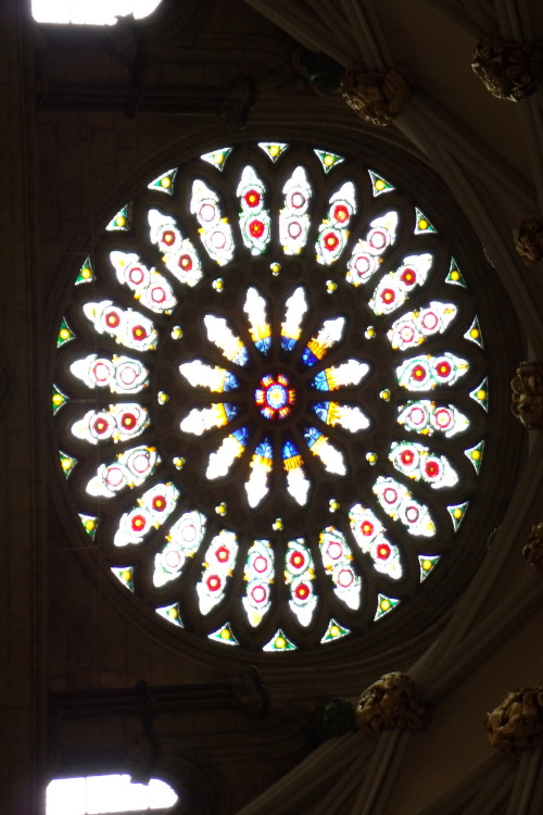 chocolatequeennk:Stained glass windows are one of my favorite things to photograph while I’m t