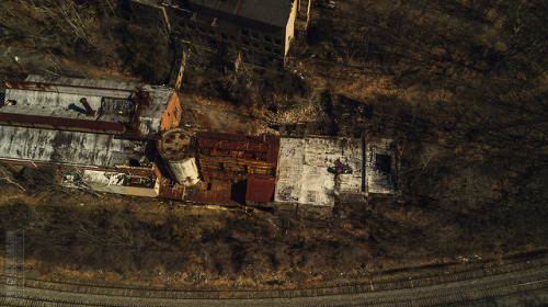 An old rusty factory in Connecticut sits dormant, full of machinery to explore and a rooftop offerin