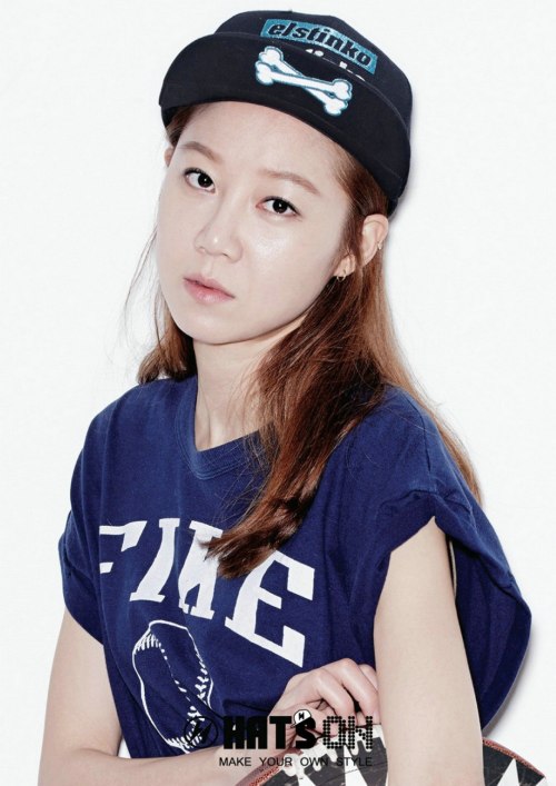 Gong Hyo Jin Для Hats On S/S 2015