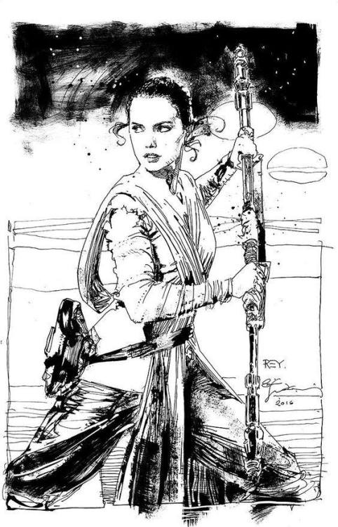 Rey, by Bill Sienkiewicz