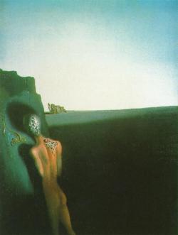 salvadordali-art:  Solitude - Anthropomorphic Echo, 1935 Salvador Dali 