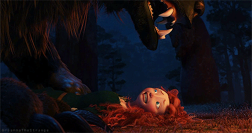 briannathestrange:There are so many tiny things to notice in this shot. First off, look at Merida’s 