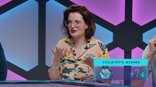 Important on-screen graphics from episode 10 of Dimension 20: A Starstruck Odyssey