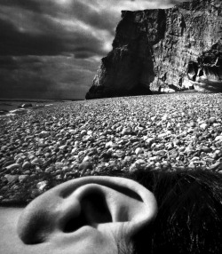 houkgallery:  Bill Brandt (British, b. Germany, 1904 - 1983)Nude, Seaford, East Sussex Coast, April 1957