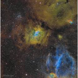 Ngc 7635: Bubble In A Cosmic Sea #Nasa #Apod #Ngc7635 #Bubblenebula #Stars #Gas #Dust