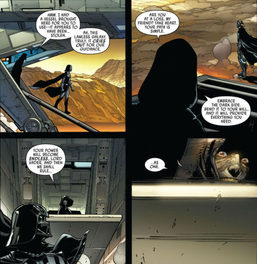 darthluminescent: –DARTH VADER (2017) #1I REALLY LOVED THIS MOMENT.  It’s the momen