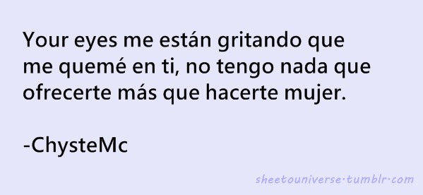 sheetouniverse:  Otra del Techy.