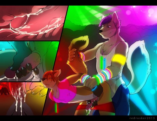 gayyiffygoodness:  Redrusker appreciation for furryfunallday2  