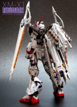 mechaddiction:  MG Gundam Crossbone XM-X1 Full Cloth by JGarage | Gundam Century #mecha – https://www.pinterest.com/pin/156148312060925850/