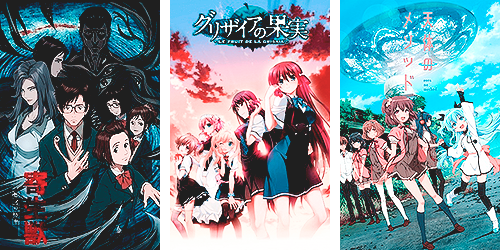 mamotte:  Fall 2014 Upcoming Animes! (´ω｀) ⋆ Terra Formars 『 Action, Horror, Sci-Fi, Space 』⋆ Amagi Brilliant Park 『 Comedy, Romance 』 ⋆ World Trigger 『 Action, School, Sci-Fi Space, Supernatural 』⋆ Shigatsu wa Kimi no Uso 『