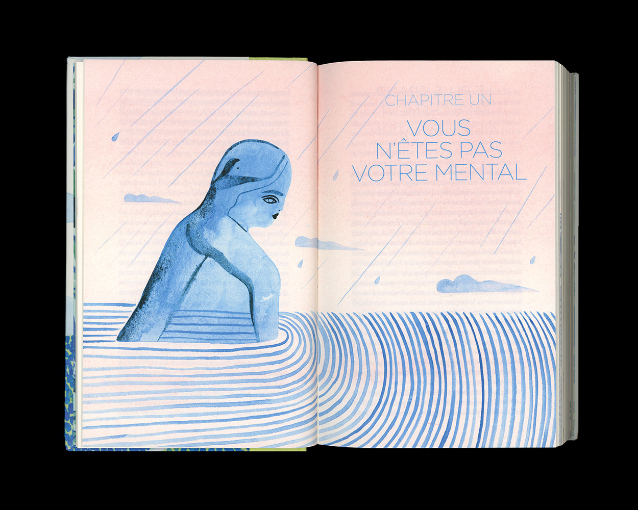 I illustrated a French publication of Eckhart Tolle’s the Power of Now ㋡
Le pouvoir du moment présent de Eckhart Tolle
Éditions J'ai Lu, 2017
Art direction: Caroline Gioux