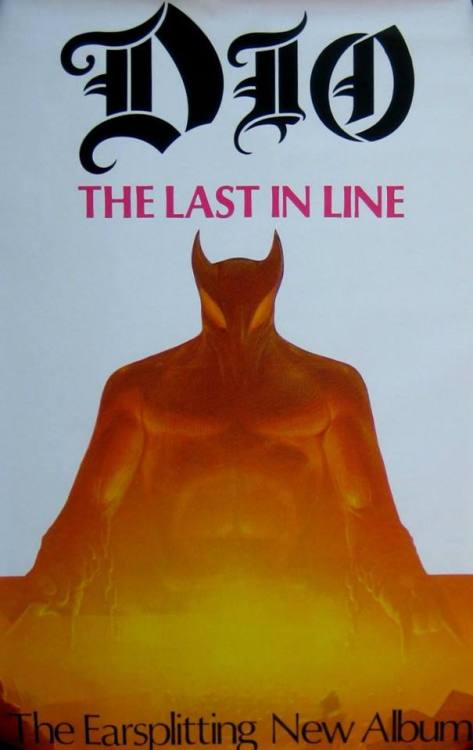 Dio1984 The Last In Line promotional poster