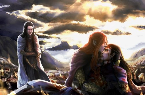 feanoriel: melianinarda:Maedhros, Fingon drabble about love: angst, PG-13#OTP  #Oh The Pain  #My