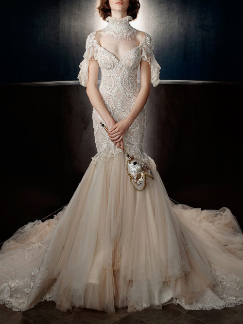 chandelyer:Galia Lahav “Victorian Affinity” spring 2018 bridal couture