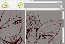 Stream over for now. I gotta get a shower and food.  Thanks for watchingBad Lusamine is well underway