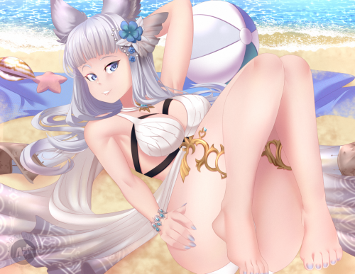 Korwa of Granblue Fantasy, voted on by my Patrons!DA |FA | Twitter