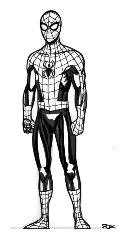 barryjkelly:Spidey! Do less!Boring pose time.Kinda looks like he’s annoyed.