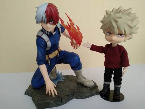 i couldnt post these the other day cause ive been really busy, but kotobukiya’s todoroki scale final