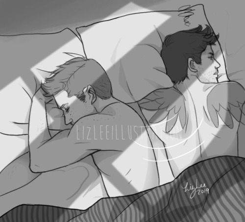 lizleeships:Angel wiggles are a thing Dean must bravely contend with. Let us pray for him.——————————