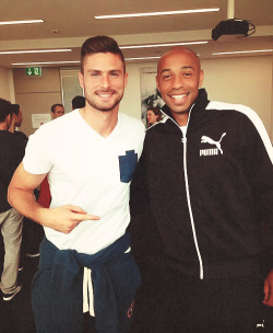 arsenal-gooner:  Giroud &amp; Henry.