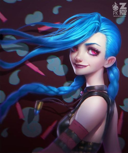 zeronis-art:Jinx Fanart for fans!! This is a reupload for Instagram. Thanks so much for loving my st