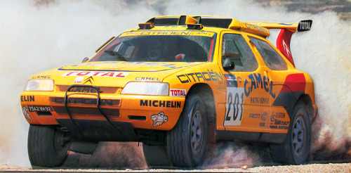 carsthatnevermadeitetc:  Citroën ZX Rally Raid, 1990s. Citroën dominated cross