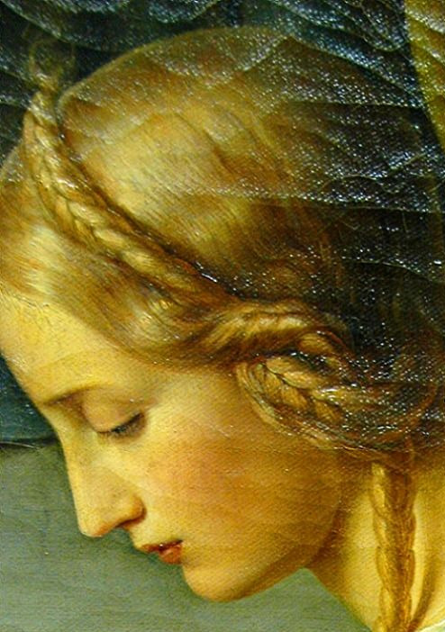 wasbella102:Parable of the Wise and the Foolish Virgins:  Friedrich Wilhelm Schadow(detail) 1838-42 