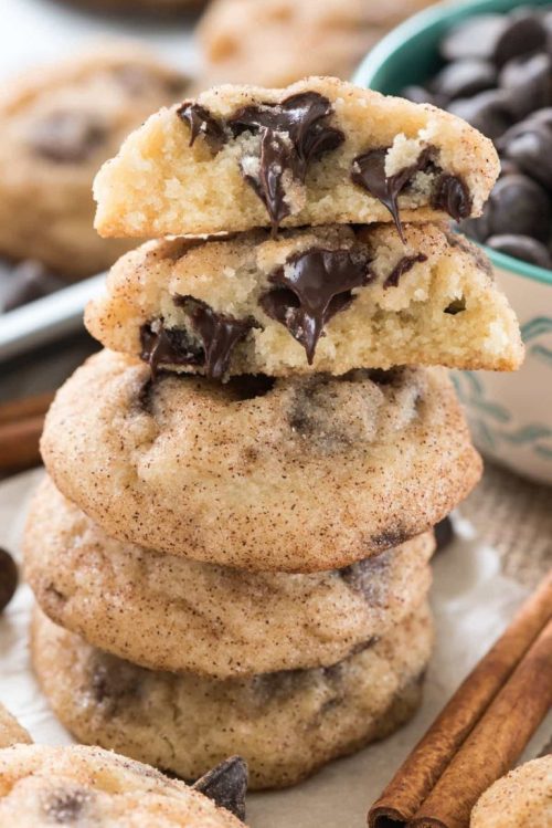 sweetoothgirl - CHOCOLATE CHIP SNICKERDOODLES