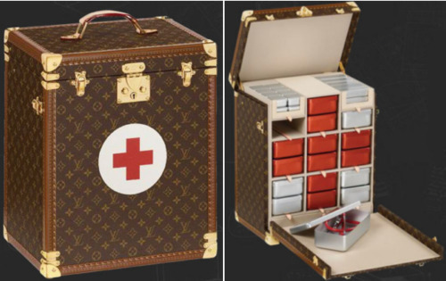 Yourself in a suitcase — 1901-The Louis Vuitton Company introduced the