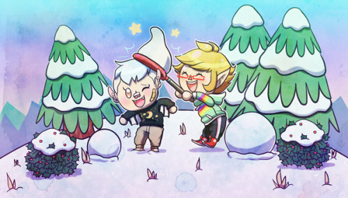 What’s better energy than winter shenanigans with Ivy, Anna, and the core five villagers of Ga