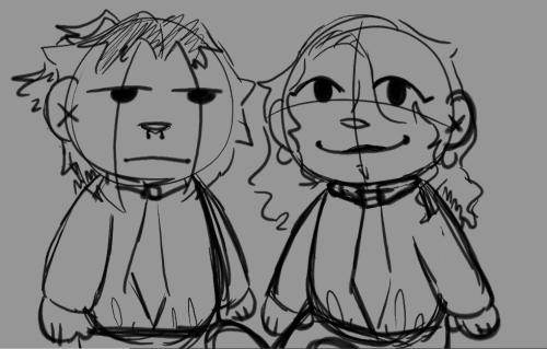 Emo Cop And My Bbg Ruth Plush Drawing When
