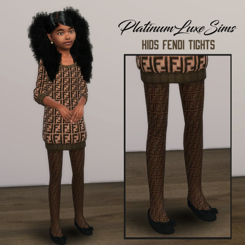 Kids Fendi Sweater Dress- DOWNLOADKids Fendi Tights- DOWNLOADPatreon early access - Public 16th July