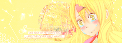 zetsueen:   “My dilemma, it’s you.☆”  