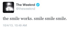 The Weeknd.