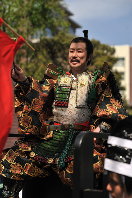 Teruhime Matsuri Parade (照姫まつり) in Shakujii Park (石神井公園) in Tokyo’s Nerima Ward (練馬区) - May 5, 2014(