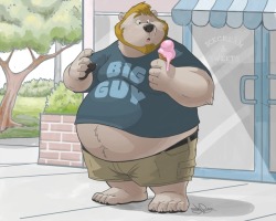 teddy-pandaron: rodneybear:  Commission done for Jask  Aww to warm for a ice 