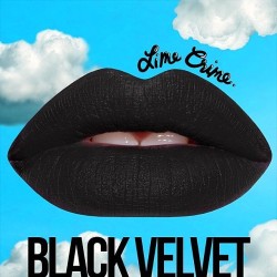 limecrime:  Matte, tough, immovable. ⬛️⬛️⬛️ #BlackVelvet in stock now on www.limecrime.com.
