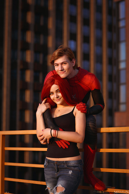 Shamrock_cosplay as Spider-manMarika as MJphoto by me