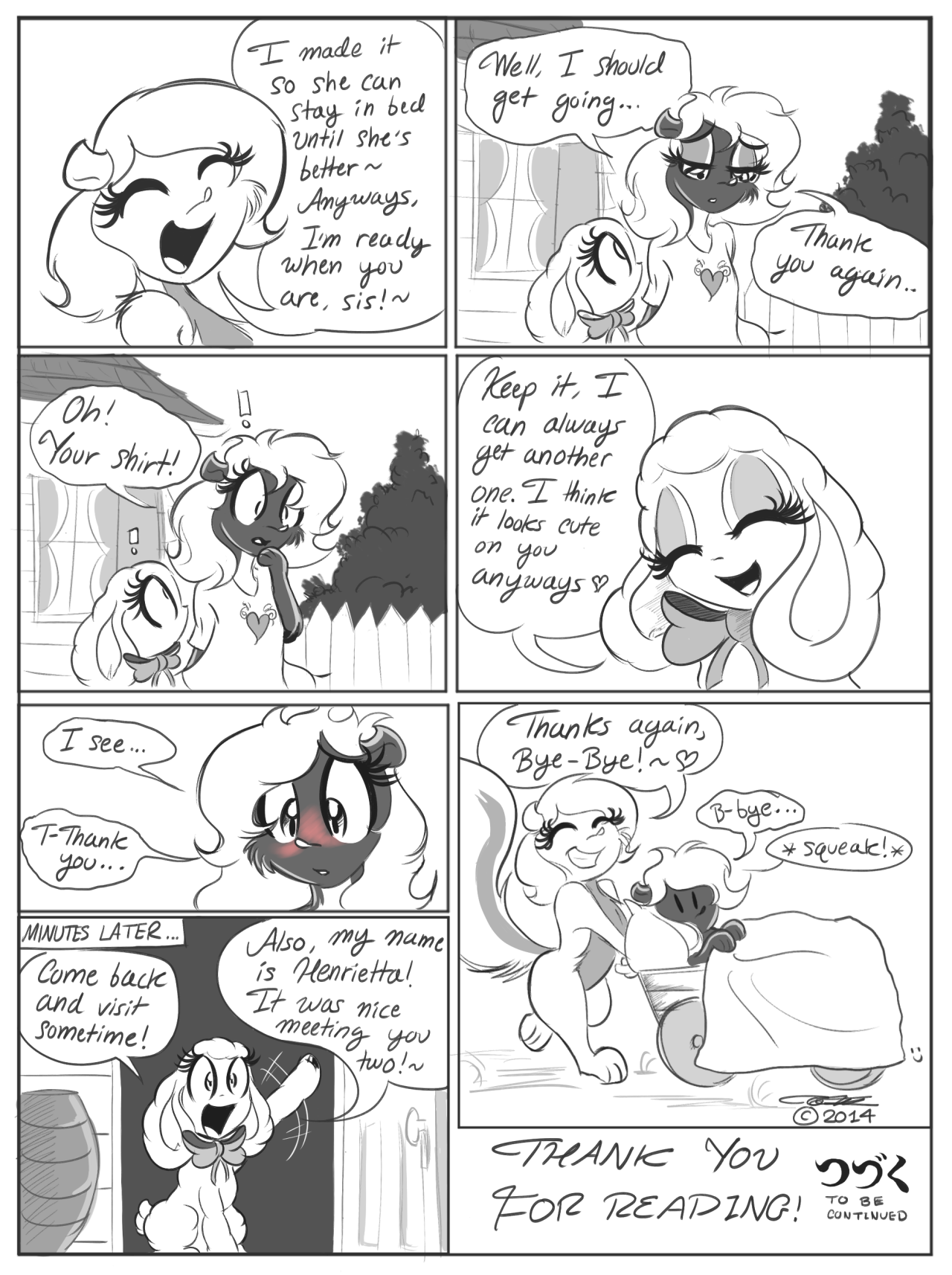 henriettalamb:  #17Until we meet again, fluffy butt « Previous | Beginning | Next »