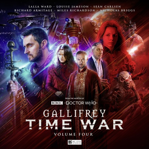 thebraxiatelcollection: Big Finish have just literally released the cover for Time War Four and this