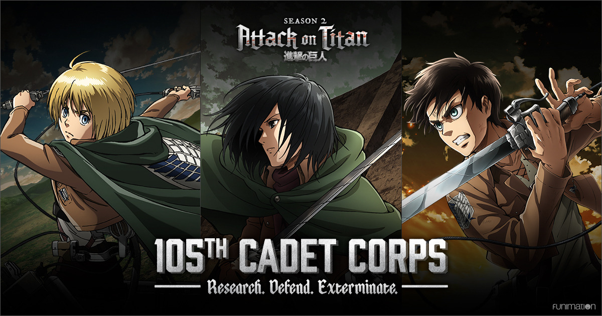 snknews: Challenge Yourself with Funimation’s “105th Cadet Corps” Quiz! Funimation