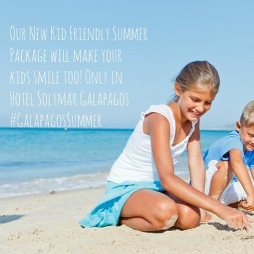 This summer our Kid Friendly Summer Package is the perfect excuse to visit Galapagos! #solymargalapagos #summer