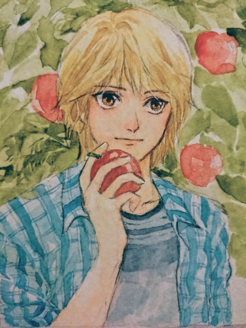 chikiiwi:Practice watercolor againnn skskskkdjjf