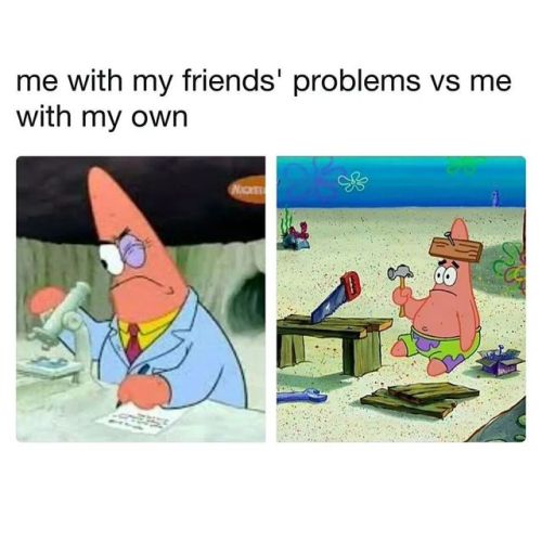 Me with my submissives’ problems vs. Me with my own.  Switch Life  ♡.KT