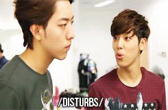 yong-yongie:  CNBLUE staring contest.